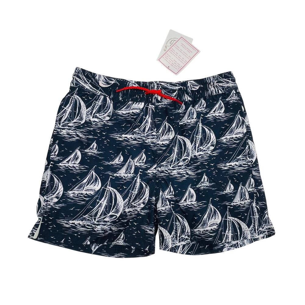 NWT TBBC Size 6/12M Tortola Swim Trunks in St Simon